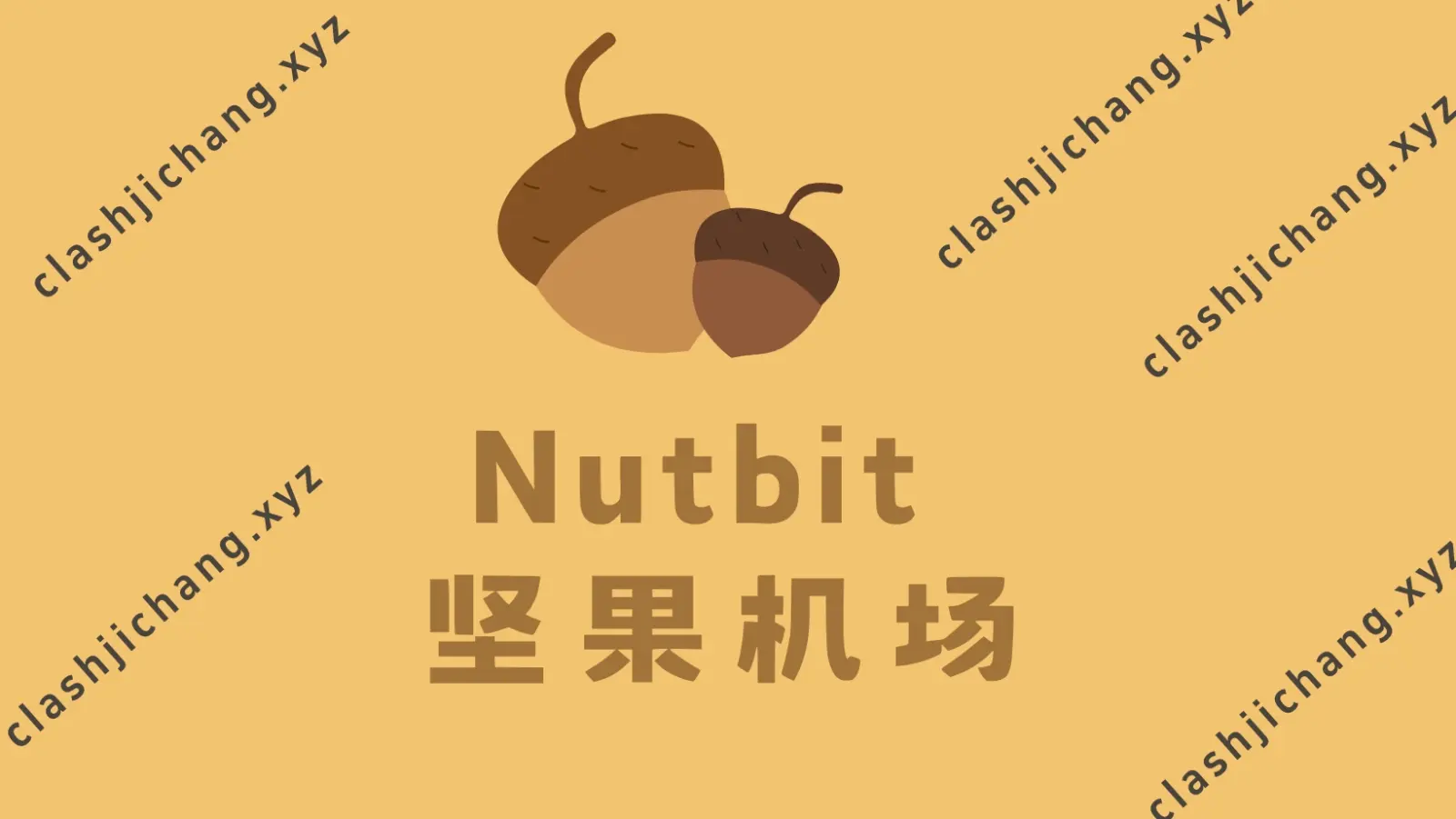 Nutbit 坚果机场 Clash机场